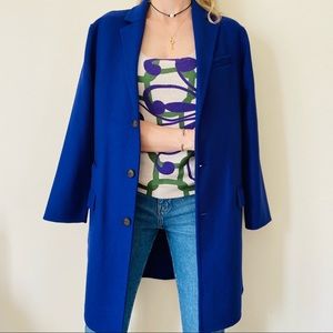 New Ralph Lauren Perry Double Face Wool Blend Coat